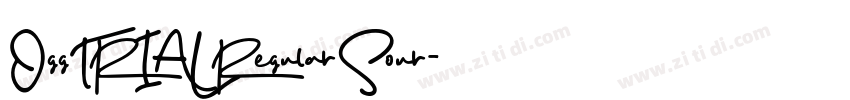 OggTRIAL RegularSour字体转换 OggTRIAL RegularSour字体转换